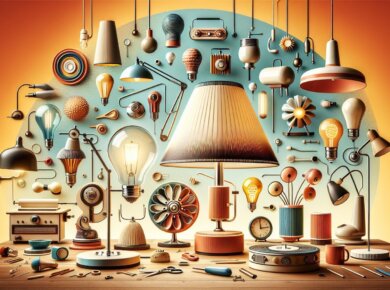Lampy stołowe w stylu retro – Klasyka, która wraca do łask