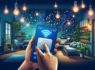 Inteligentne oświetlenie sterowane telefonem – Komfort na wyciągnięcie ręki