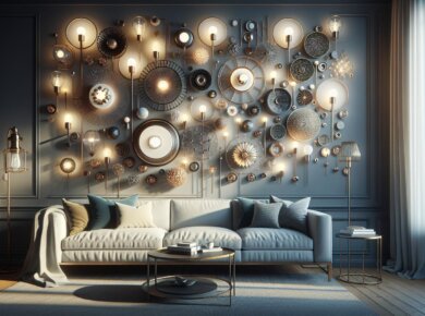 Oświetlenie dekoracyjne na ścianę, które odmieni każde wnętrze